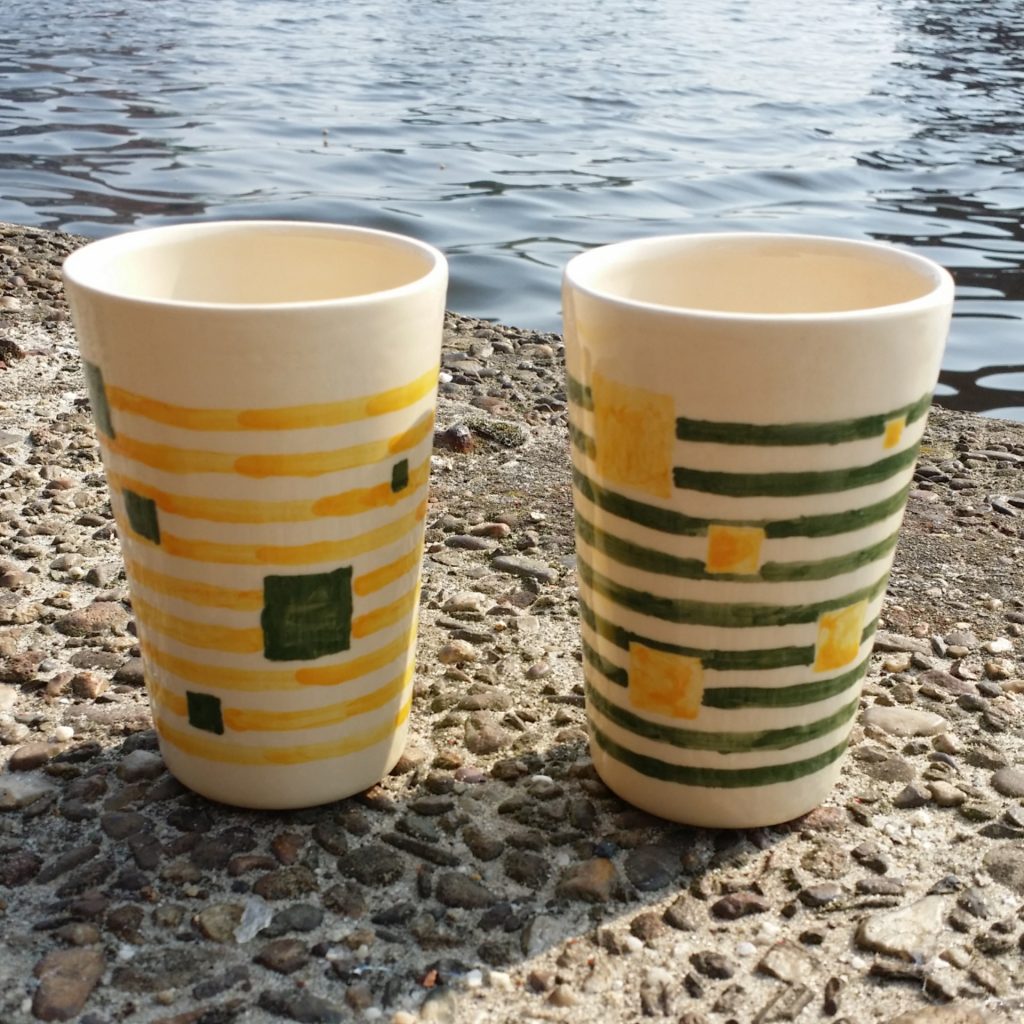 Two musical cups